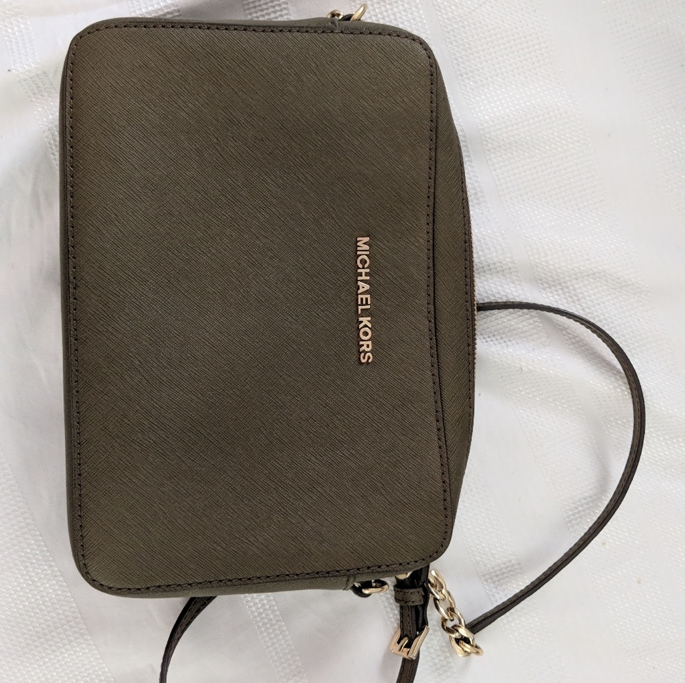 Olive green Michael Kors crossbody